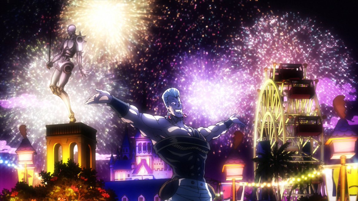DAILYSDC's tweet photo. Polnareff Land!! Wow!! https://t.co/4gVeY7O8AH