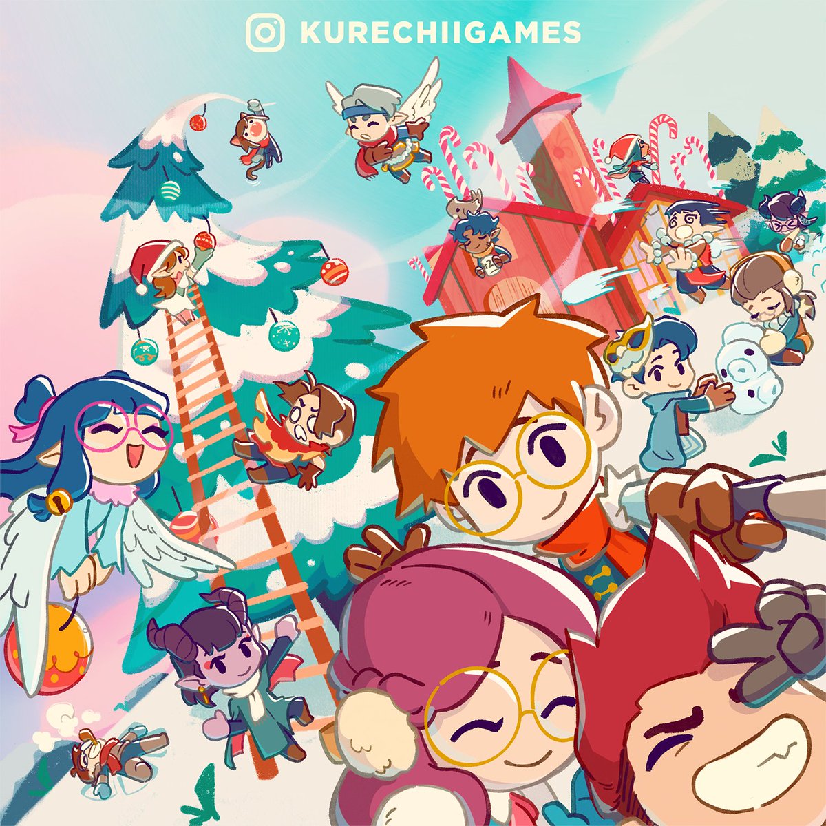 kurechii's tweet photo. 🎄🎅🦌 The year’s end is when the Kurechiians gather, to reflect and celebrate our accomplishment in the last year...

We at #Kurechii wish you a #MerryChristmas, a festive #Wintertide and a #HappyNewYear! 🥳🎁

Instagram: https://t.co/FuUbQvcqQp
Discord: https://t.co/T8dRyHAu4F https://t.co/ZUFuuF9swz
