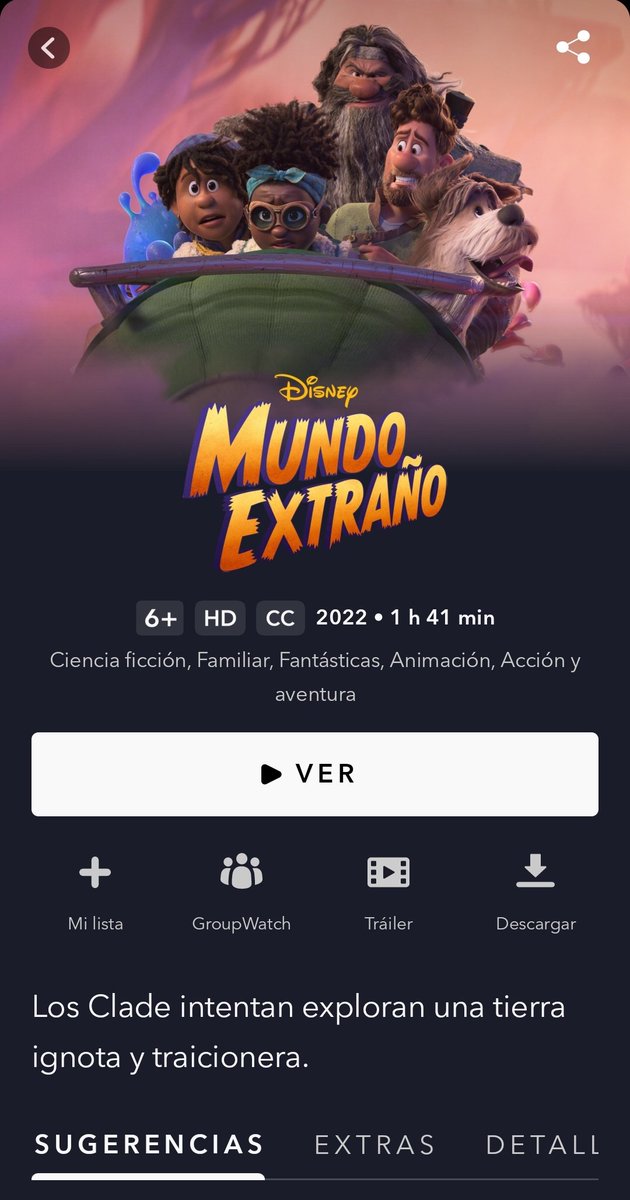PreviouslyFilmx's tweet image. #StrangeWorld

⚠️ ATENCIÓN ⚠️

Ya está DISPONIBLE #MundoExtraño en @DisneyPlusES.