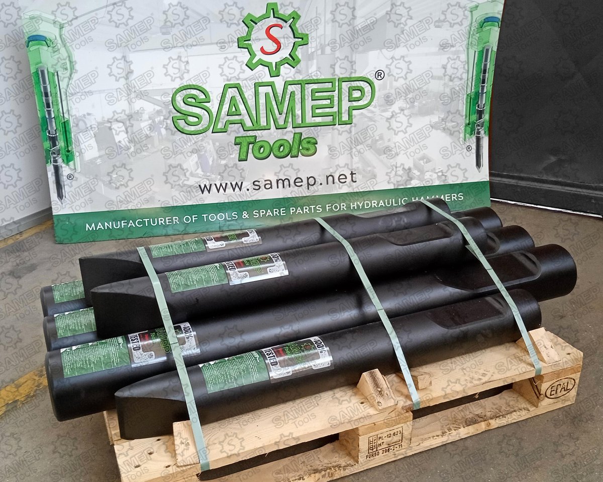 sameptools's tweet image. Direct delivery on behalf of our associate Sato Wear Parts Samep Tools 💪🏼⚙️
Do not hesitate to reach us for further inquiries ☎️📩  
#sameptools #madeinitaly #hammer #hydraulichammer #rockbreaker #spareparts #demolition #mining #excavator #tools