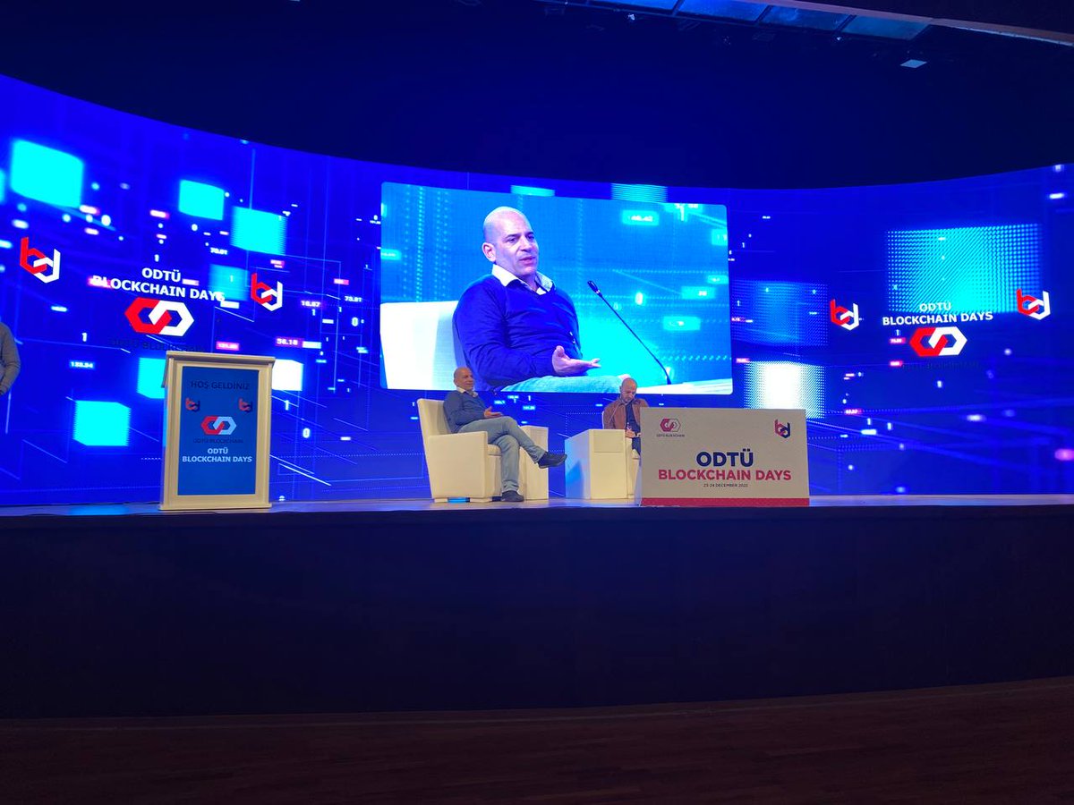 GHCResearch_'s tweet photo. Bugün #ODTÜ  @DaysBlockchain etkinliğindeyiz. Kaliteli etkinlik için organizasyonu yapan  tüm ekibe ve konuşmacılara teşekkür ederiz. Ekosistem birlikte daha güçlü.
 #GameFi  #Metaverse  #blockchain #Web3 https://t.co/iasz9FgtRW