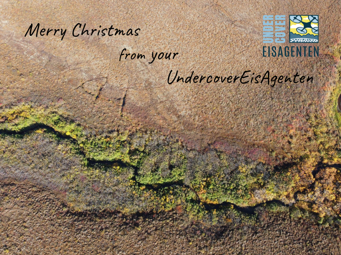 After an exciting year, the UndercoverEisAgenten retire into a short winter break. We wish you all a wonderful ending of the year and look forward to seeing you again in 2023! #NWT #UAV #CitizenScience #Permafrost #Arctic #Newyear #Christmas