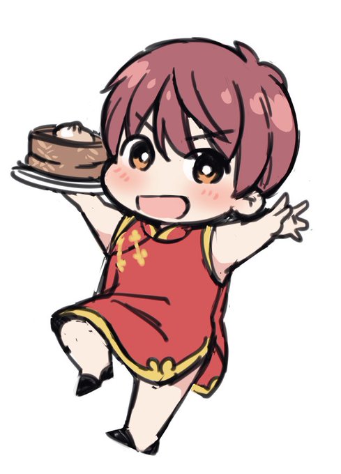 ブリリアントプリンさんからおまだか2ドラマCDと併せて発売になるアクスタが公開になりました!おまだか2巻の横浜デートに合わせてチャイナなミニせおなとになってます～🍜🍥
ラフはこんな感じです。完成のサンプルはまたそのうちお見せします～ https://t.co/S9rPB4e2lR 