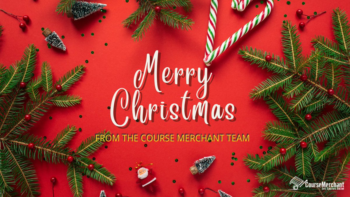CourseMerchant's tweet image. Merry Christmas and a Happy New Year to all our friends, clients &amp;amp; partners. Thank you for your continued support during 2022 #MerryChristmas #elearning #ecommerce