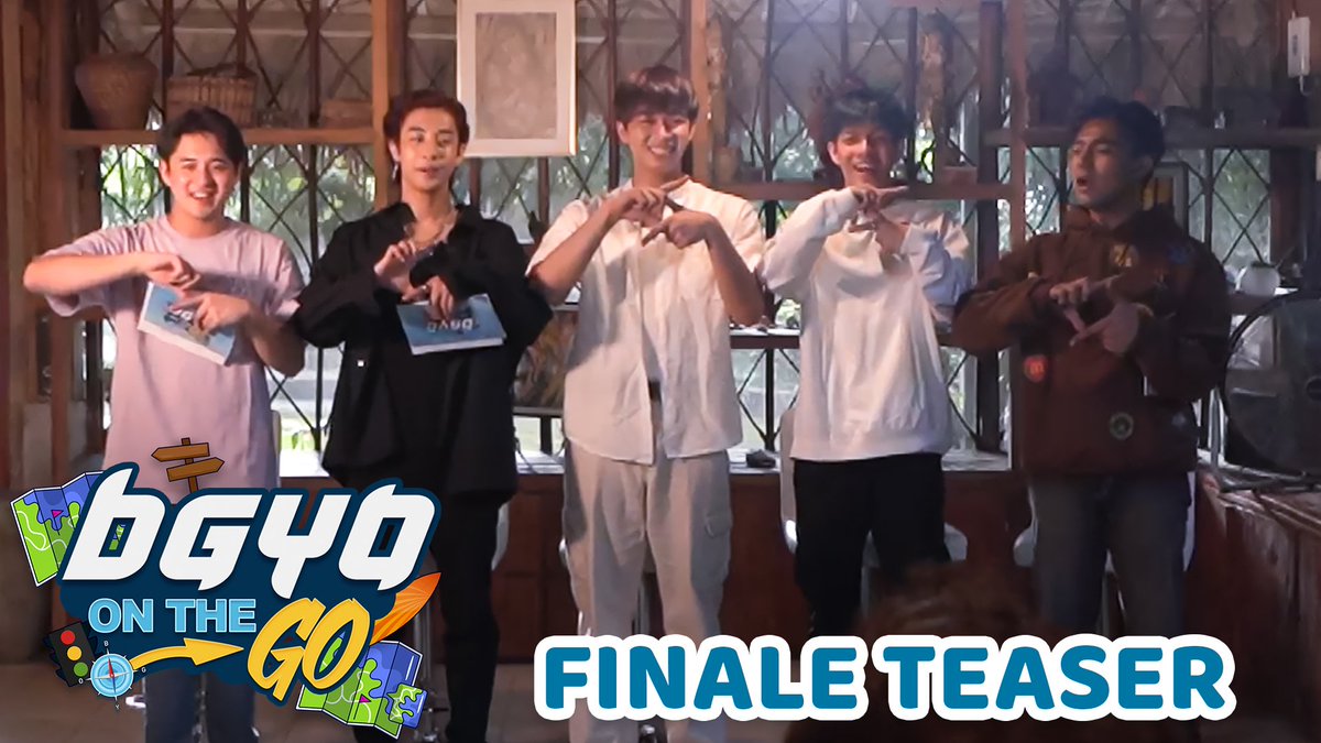 #BGYO | After a long journey of challenges, fun, and adventure — it's time to celebrate with our ACEs! 🥳  Catch #BGYO_OnTheGoFinale tonight at 8PM!

Watch the teaser here: youtu.be/Ljl-zAet3m4