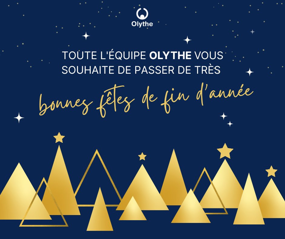 Toute l'Équipe Olythe vous souhaite de passer de très bonnes fêtes de fin d'année. 

#Olythe #Noël