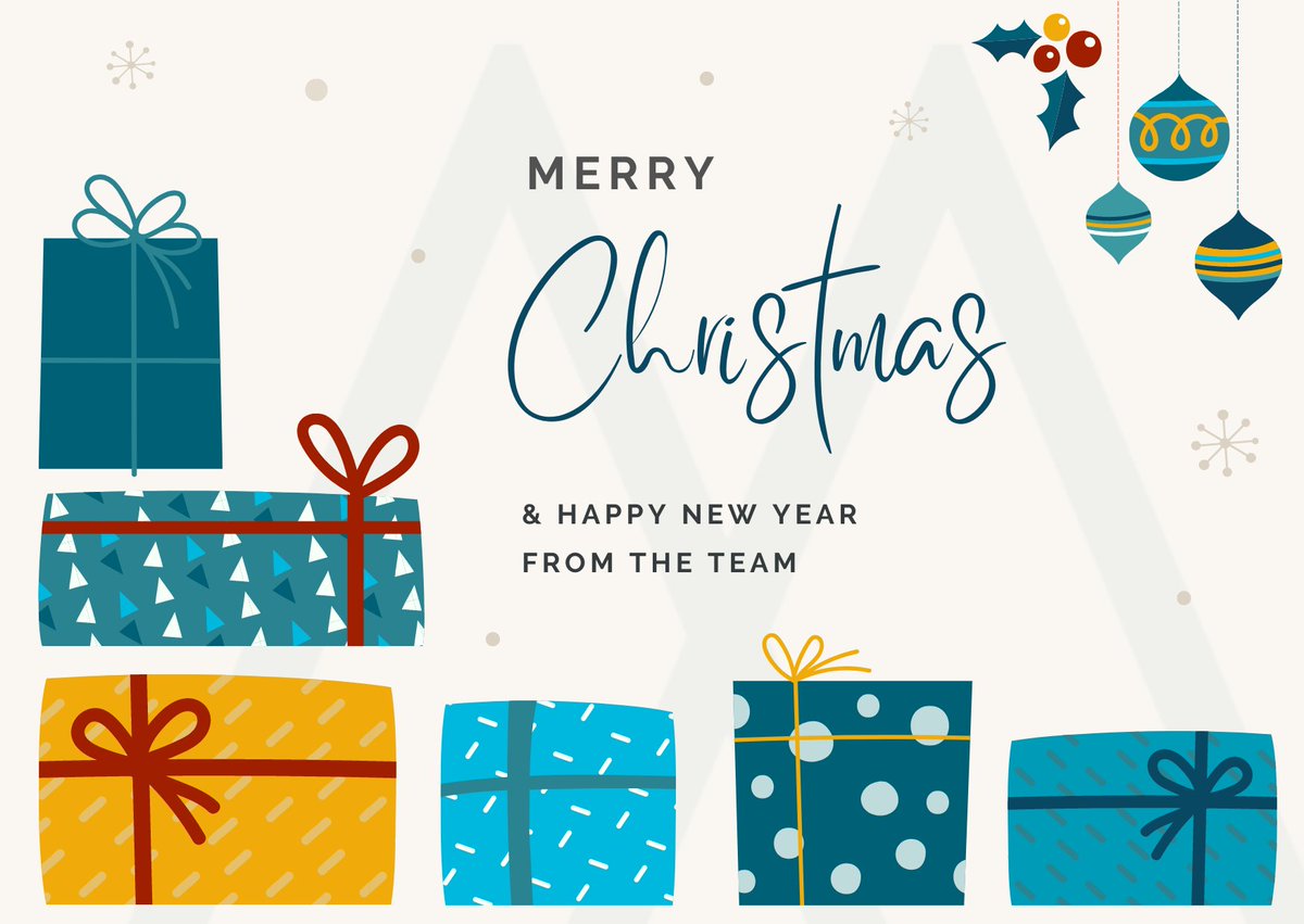 MerstenL's tweet image. From the whole team at Mersten, we hope all our friends and partners have a wonderful festive season! 
Our doors will be closed from today but we look forward to welcoming everyone back on the 3rd of January. 

See you in 2023! 

#merrychristmas #propertywithpurpose #NewYear2023