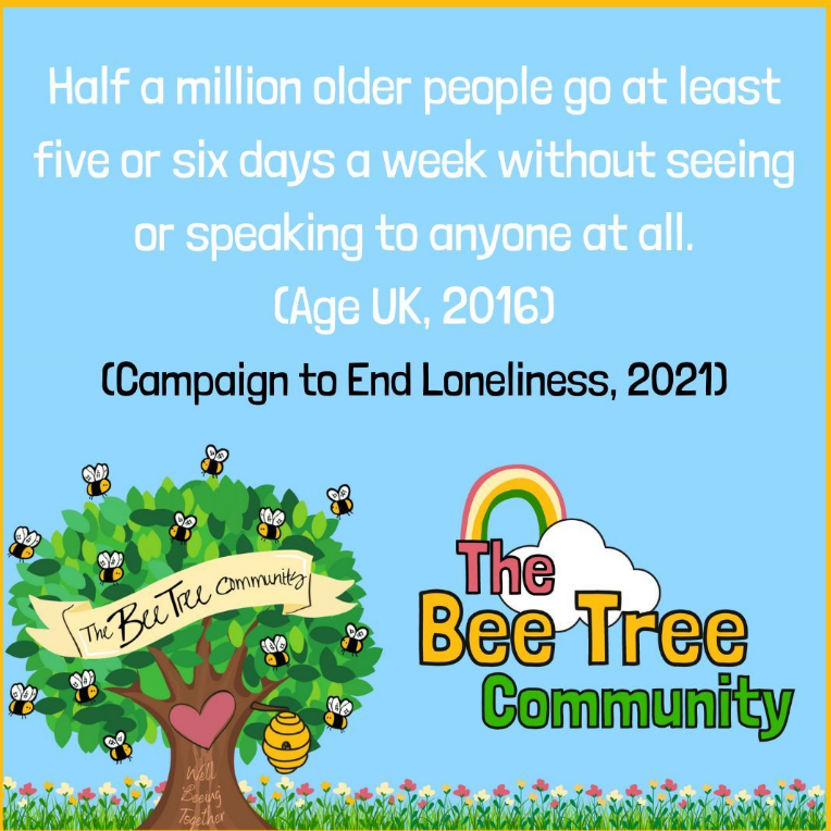 TheBeeTreeComm's tweet image. We aim to ultimately reach people who can&apos;t or don&apos;t want to leave their homes to socialise. There are millions of people in the UK alone living lonely and/or isolated lives and the impact of that is huge. Check us out at: thebeetreecommunity.com