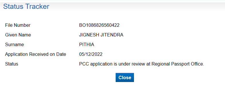 JigneshPithia's tweet photo. @rpomumbai @passportsevamea the status of my PCC says "PCC application is under review at Regional Passport Office". (File NumberBO1086826560422) can u please share more details as to what is the review for and what is exact status? under review does not clarify antyhing. Thanks https://t.co/AlFJZTzLLk