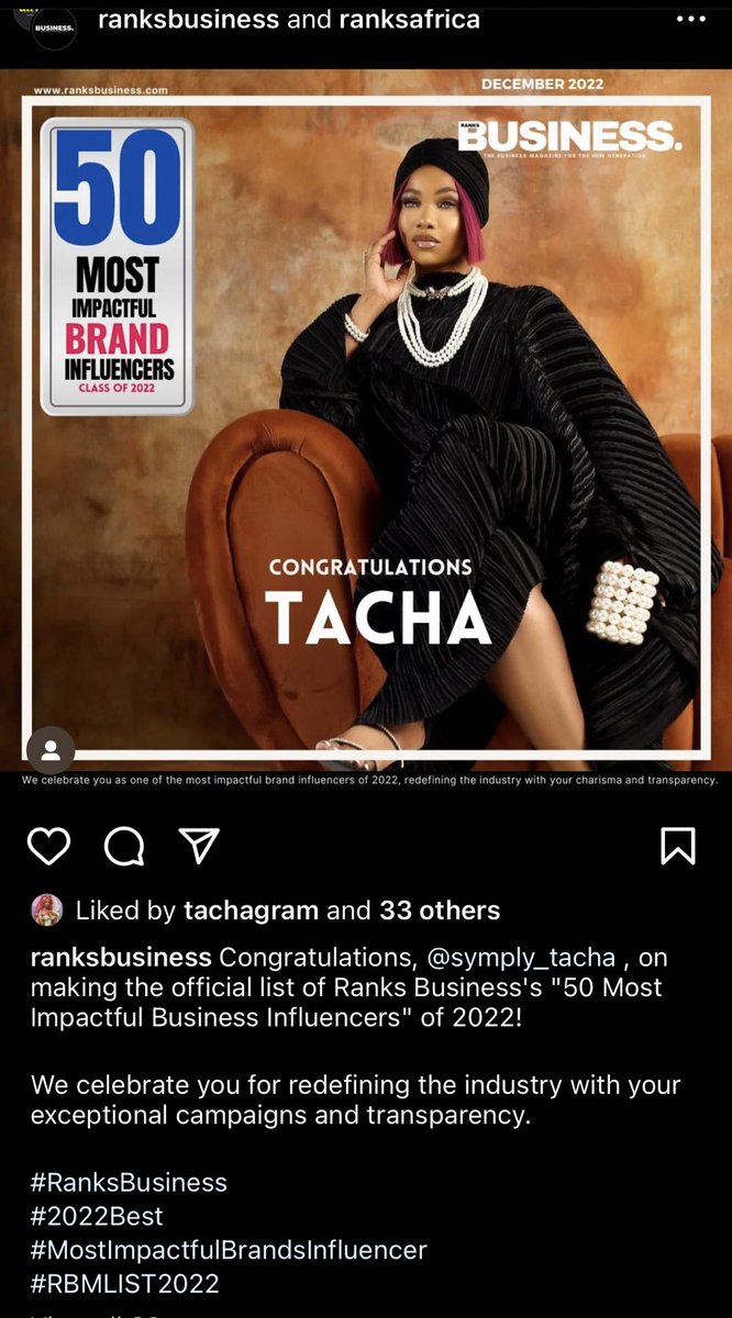 CONGRATULATIONS TACHA BIG TACHA IS 27 QUEEN OF TITANS #HappyBirthdayTacha #NLNT89