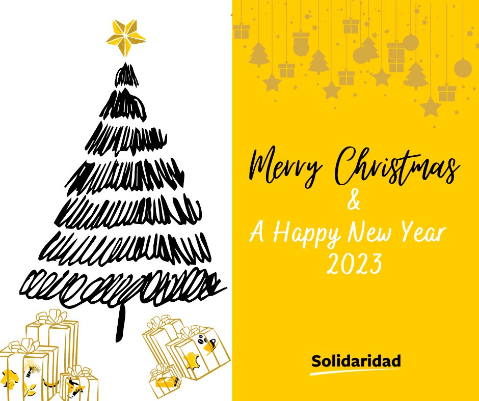 It is that time of the year where #Solidaridad would like to thank all of our supporters, beneficiaries, and partners, for your continued support, inspiration, and commitment in forging strong partnerships with us. Happy holidays and see you in the new year!