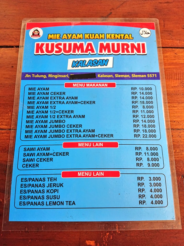 NurSetoAji's tweet photo. #JumatMieayaman menerima radar kuah kental di area Kalasan tepatnya di Mie Ayam Kuah Kental Kusuma Murni. Tambahi ceker lebih mantep lur dapat 3. Harga terjangkau, owner ramah, dan tempat luas serta bersih. Weslah hawane ngawe-awe gaske!

https://t.co/sgjAS6A23k

@InfoMieAyamYK https://t.co/RmfRRL0vyc