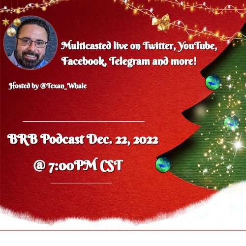 traderjohn007's tweet photo. Did you miss the last BRB Podcast? It doesn't matter if you have been naughty or nice this holiday, you're covered!
Will Donald Trump make NFTs great again? Check out our latest Podcast!
https://t.co/6KiITaDUTv
$BRBC #BRBC #BRBProject #BRBWeb3 #Web3 #BRBCToken #1000xgem #1000x https://t.co/Bv7f00RcfQ
