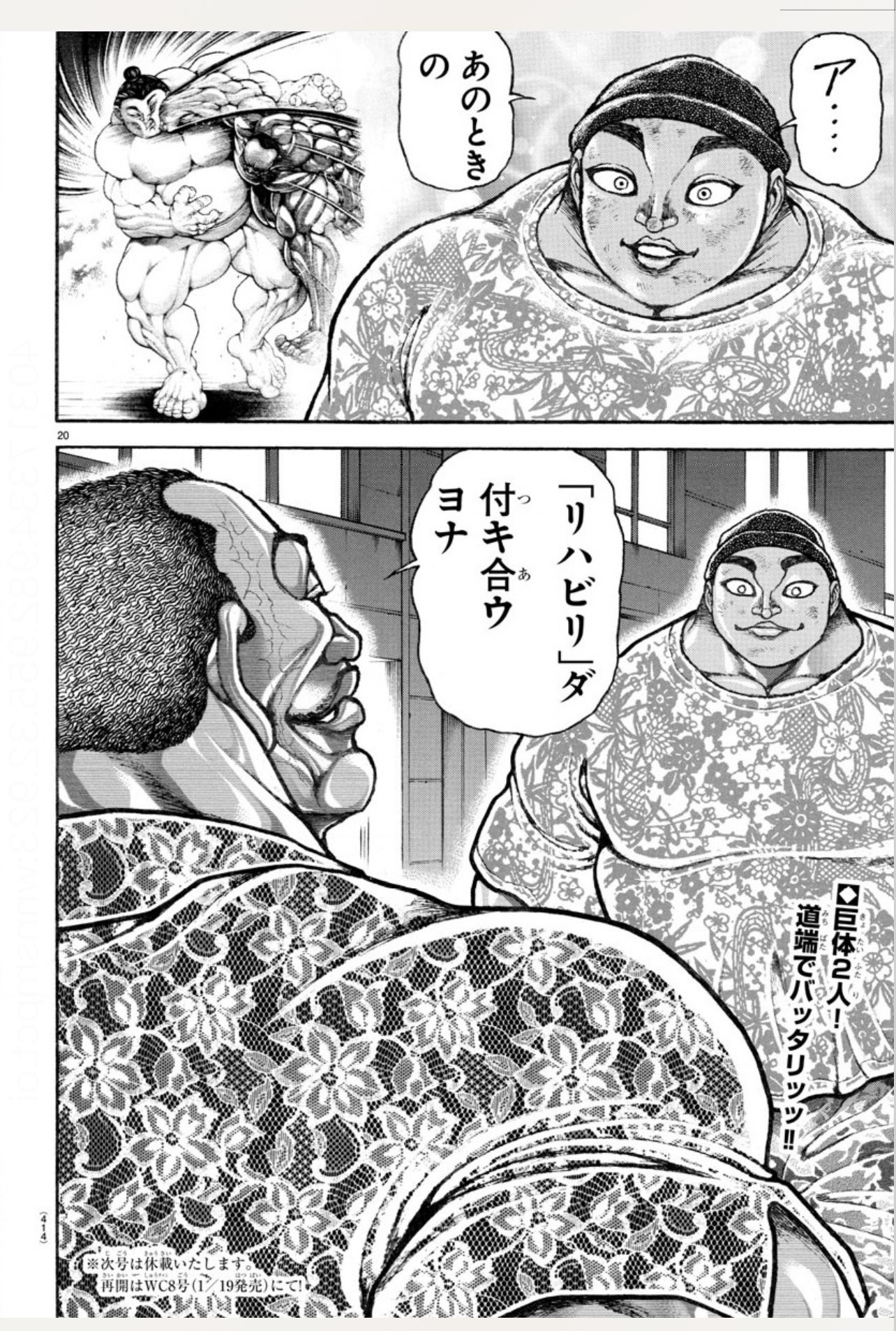 グラップラー刃牙 バキ 範馬刃牙 刃牙道 外伝 コミック 疵