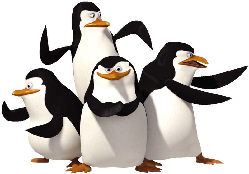 safegrenade's tweet image. every autistic is one of the penguins of madagascar