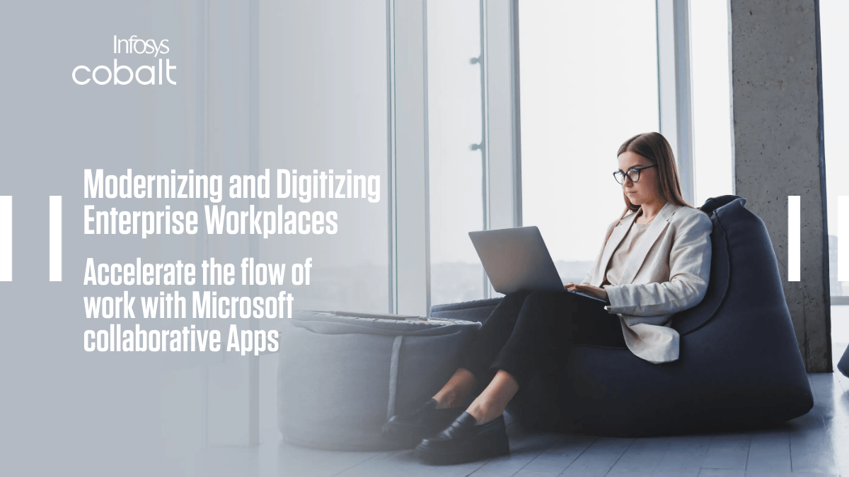 Infosys's tweet image. People first and driving better business results are defining the core crux of Microsoft’s Collaborative Apps. Read to know how organizations can embrace the use of modern hybrid workstyle with the use of #CollaborativeApps. infy.com/3FMguWo #digitalworkplaceservices