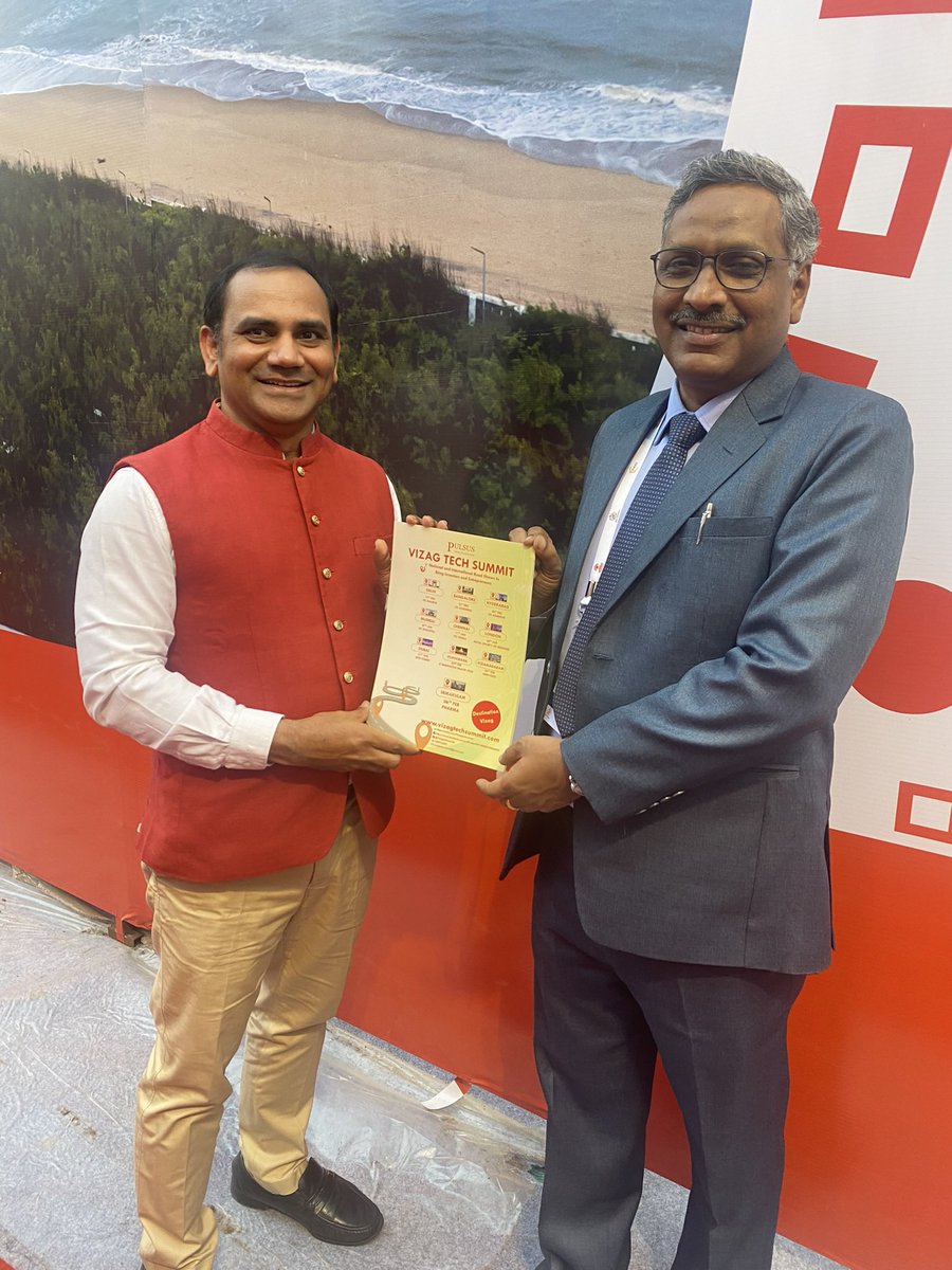 We welcome Shri Arvind Kumar, Director General Software Technology Parks of Indian (STPI). #Vizagtechsummit #globaltechsummit #Vizag   #G20India #G20Presidency