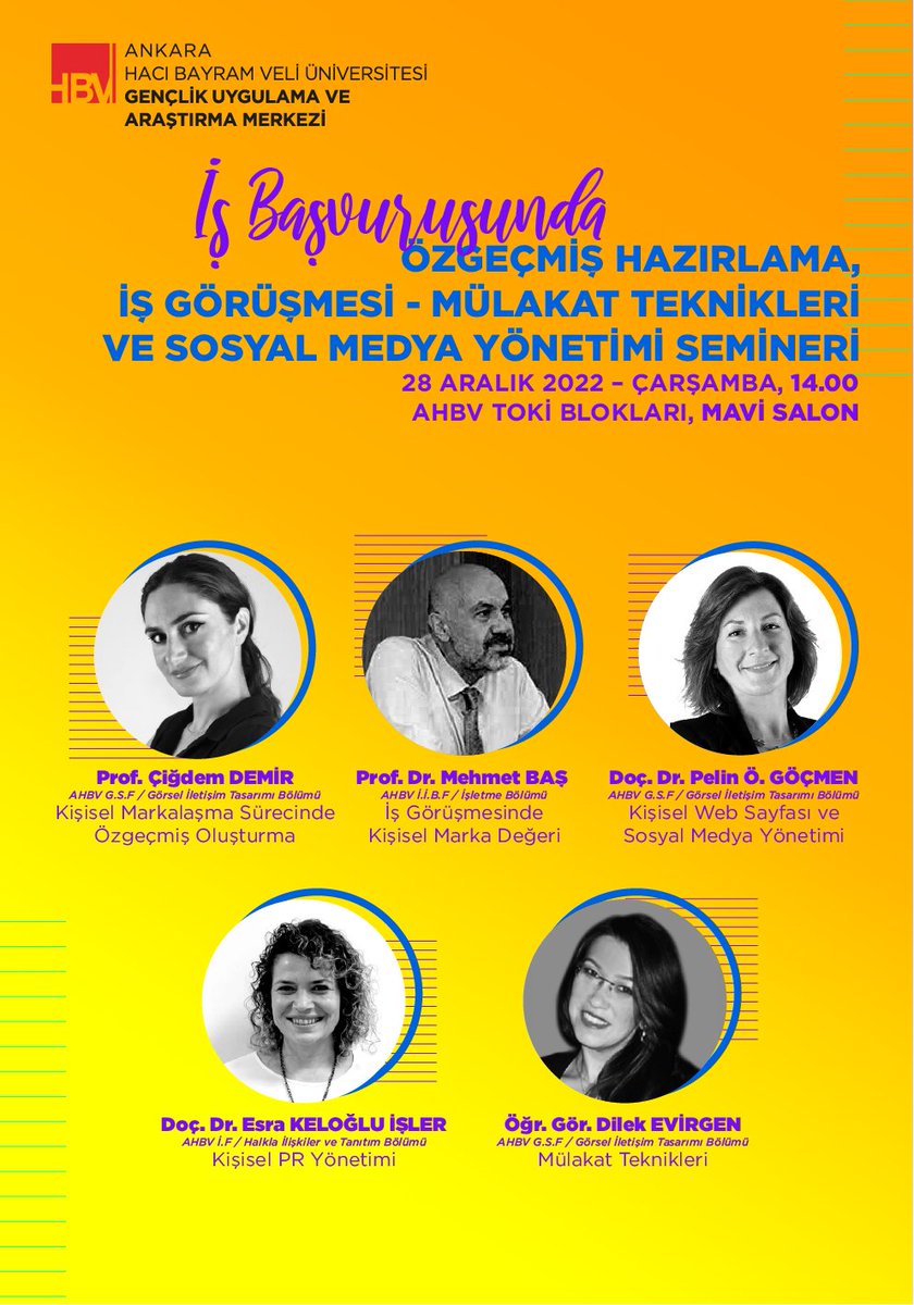 Ankara Hacı Bayram Veli Üniversitesi (@hacibayramedutr) on Twitter photo 