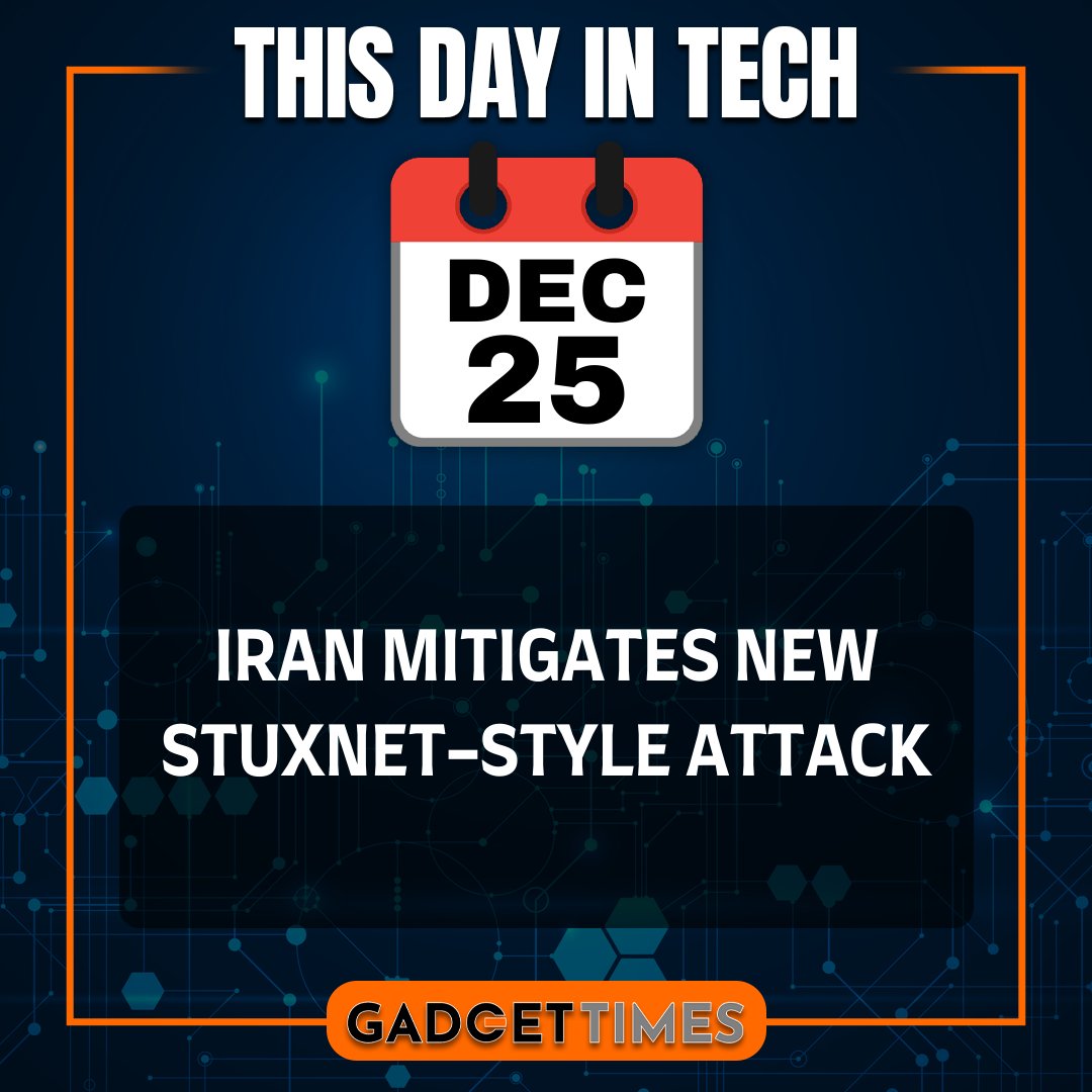 gadgettimesnow's tweet image. A new Stuxnet-style computer virus attacks an electric utility company in southern Iran, but Iranian officials claim to have successfully contained and mitigated any major damage. 

#stuxnet #computervirus #in2012 #thisdayintech #gadgettimes