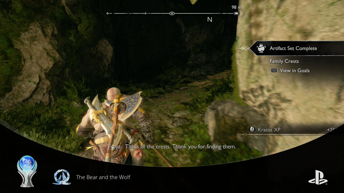 Silver_Sage_'s tweet photo. God of War Ragnarök
The Bear and the Wolf (PLATINUM)
#PlayStationTrophy #PS5Share, #GodofWarRagnarök https://t.co/dfJW4jllnU