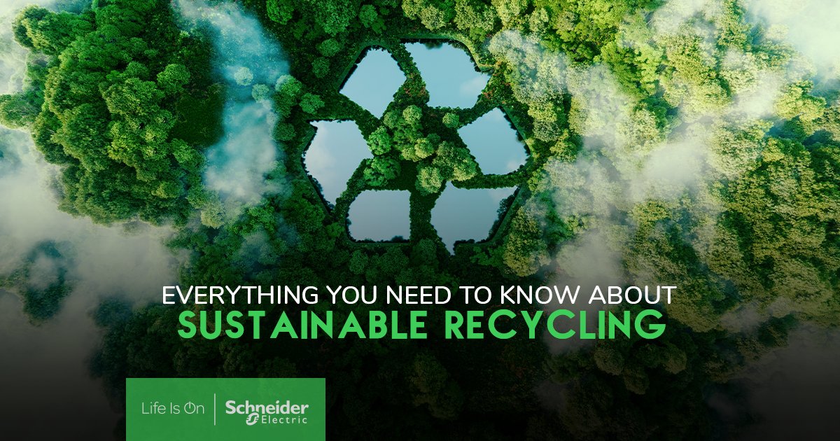 AlexandreLaidet's tweet photo. What do you know about sustainable recycling? 🌎♻️

Learn all about this eco-friendly method and your role as an individual to fulfill the purpose of environmental sustainability through #Recycling now.

https://t.co/SFtF5wNugQ

#LifeIsOn

@SchneiderEME https://t.co/4WTPQPdpph