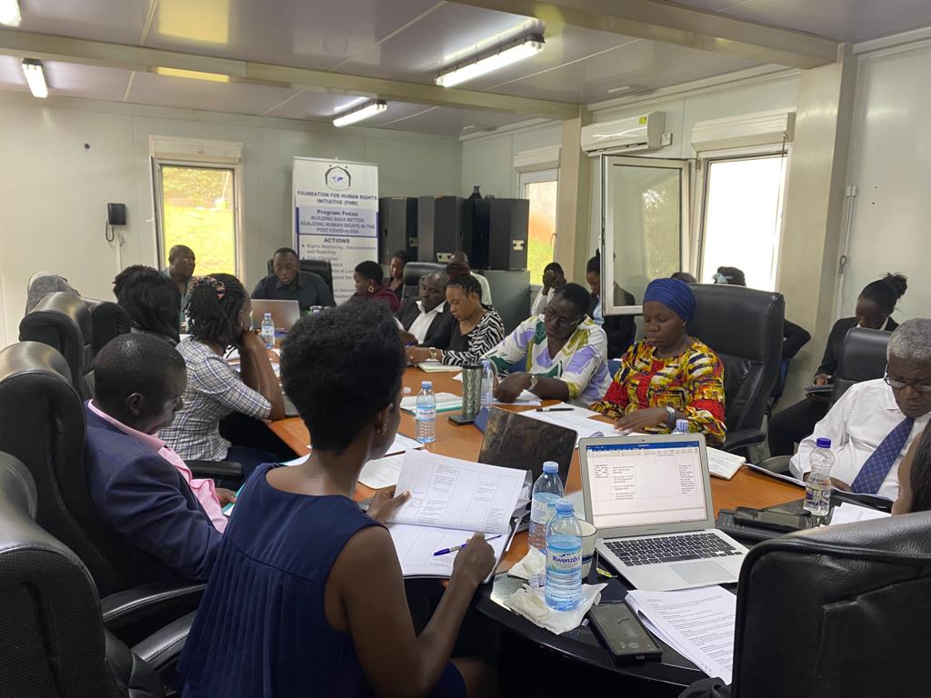 LSewanyana's tweet photo. FHRI End of Year Staff_Board of Directors Meeting held at the Human Rights Nsambya, adopts 'Keep Hope Alive! for 2023. https://t.co/lO5lR0njEF