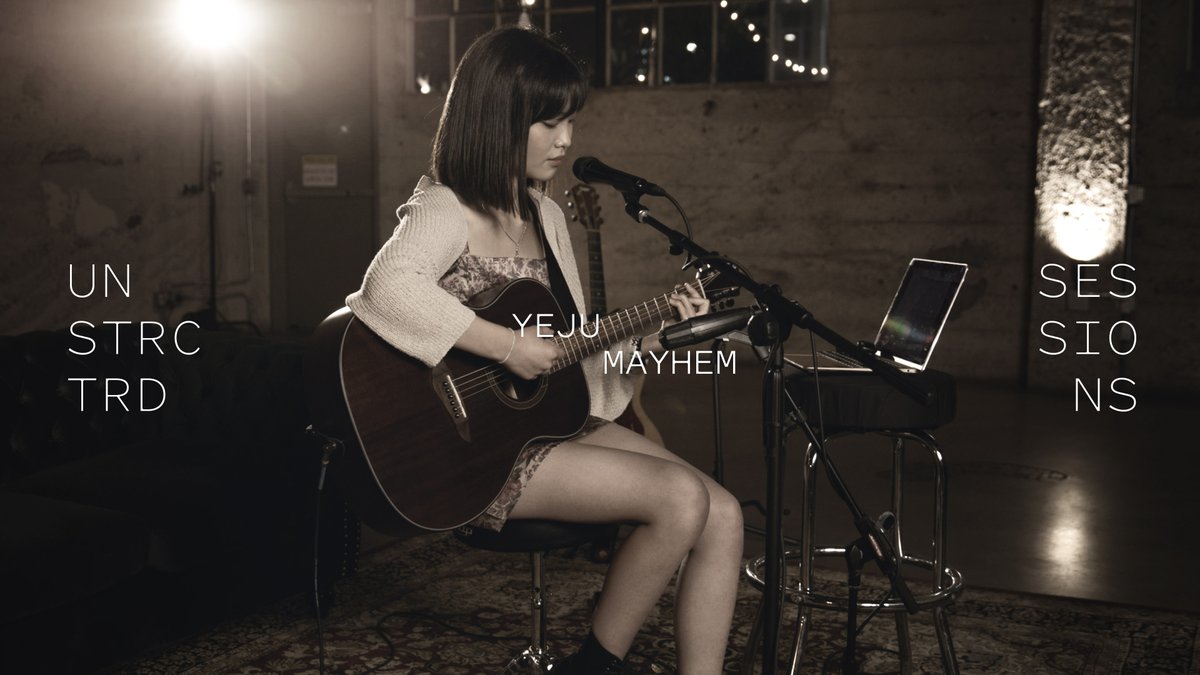 Unstrctrd Session 02 is live with the incredible Yeju performing a stripped back version of her original 'Mayhem'

youtu.be/HmLwFW4OMh8