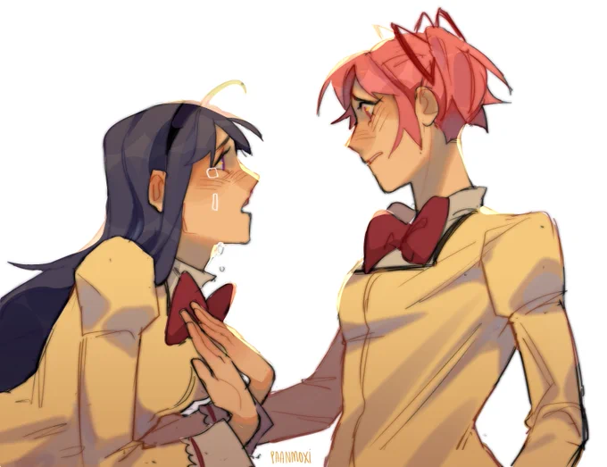 You may as well take my heart, Madoka, it's already full of you ...#madohomu #pmmm #madoka 