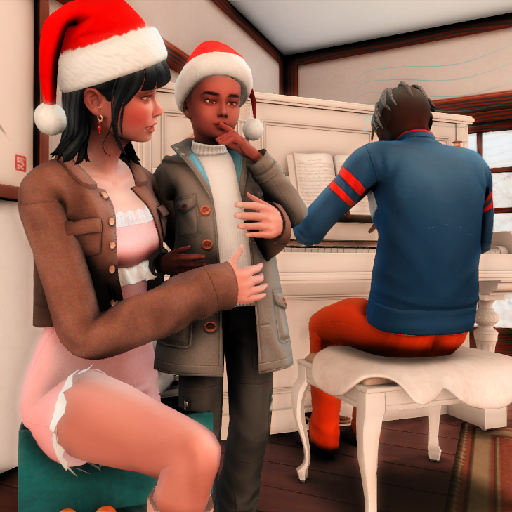 samysims_2021's tweet photo. @valee_zapta @TheSims @SimsLatinos Día 24 del #advientosimmer22 
🎁REGALOS🎄
Esta fecha es muy Especial, no solo por los obsequios. sino porque es la EXCUSA PERFECTA para reunirse en flia. y disfrutar con ella y toda la familia Navidad les desea muy 🎅FELIZ NAVIDAD🎄 en #TheSims4 @TheSims @SimsLatinos https://t.co/6F9Pc3kcNr