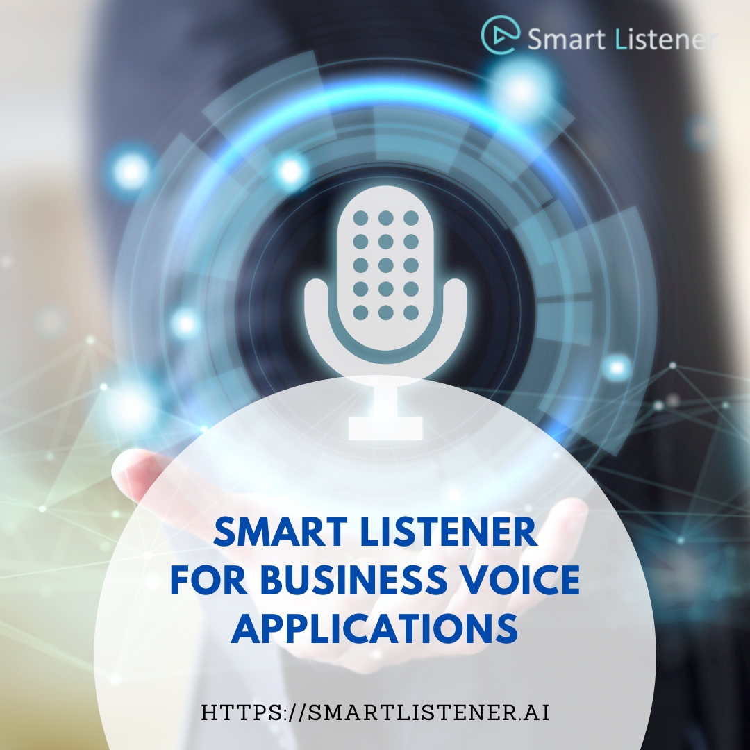 smartlistener's tweet image. Build lightening fast voice applications with faster, more accurate transcription through AI Smart Listener.
Visit us lnkd.in/dNDfHqRN

#AI #voiceapplication #datasciences #callcenter #business #businessowner