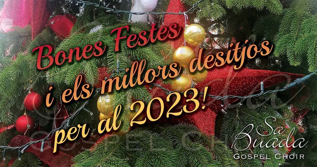 Que la màgia del Nadal arribi a tots els vostres cors! 
Molt bones festes a tothom!!! 🎄 ✨

#gospelmusic #sabuadagospelchoir #music #nadal2022🎄 ✨