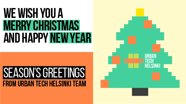 RT @UrbanTechHEL: Happy holiday season to all of you!

Urban Tech Helsinki will be out of office until next year. https://t.co/9j1lmgbCLT