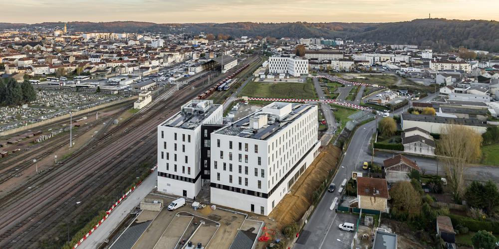 SO_Dordogne's tweet photo. Périgueux : dans le quartier de la gare, le pôle Aliénor avance bon train https://t.co/RnzPOX4kqt par @gregoiremorizet https://t.co/q5Uc918HS6