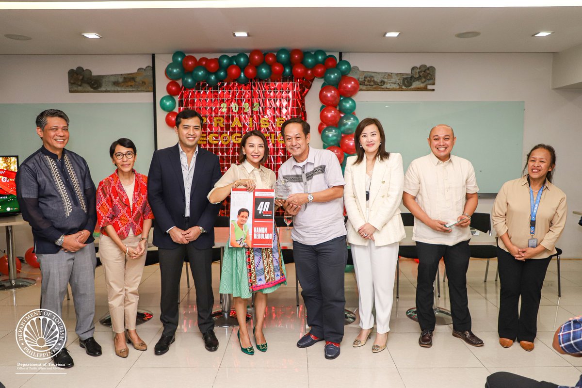 Visit Philippines on Twitter "𝗜𝗡 𝗣𝗛𝗢𝗧𝗢𝗦 DOT Sec. Frasco congratulated