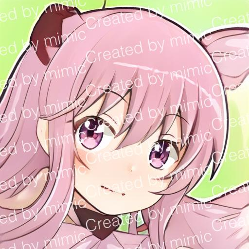 「mimicのイラストメーカー出来ました!僕の絵柄っぽく、見えますかね?正直似過ぎ」|クワタ＠同人活動20周年のイラスト