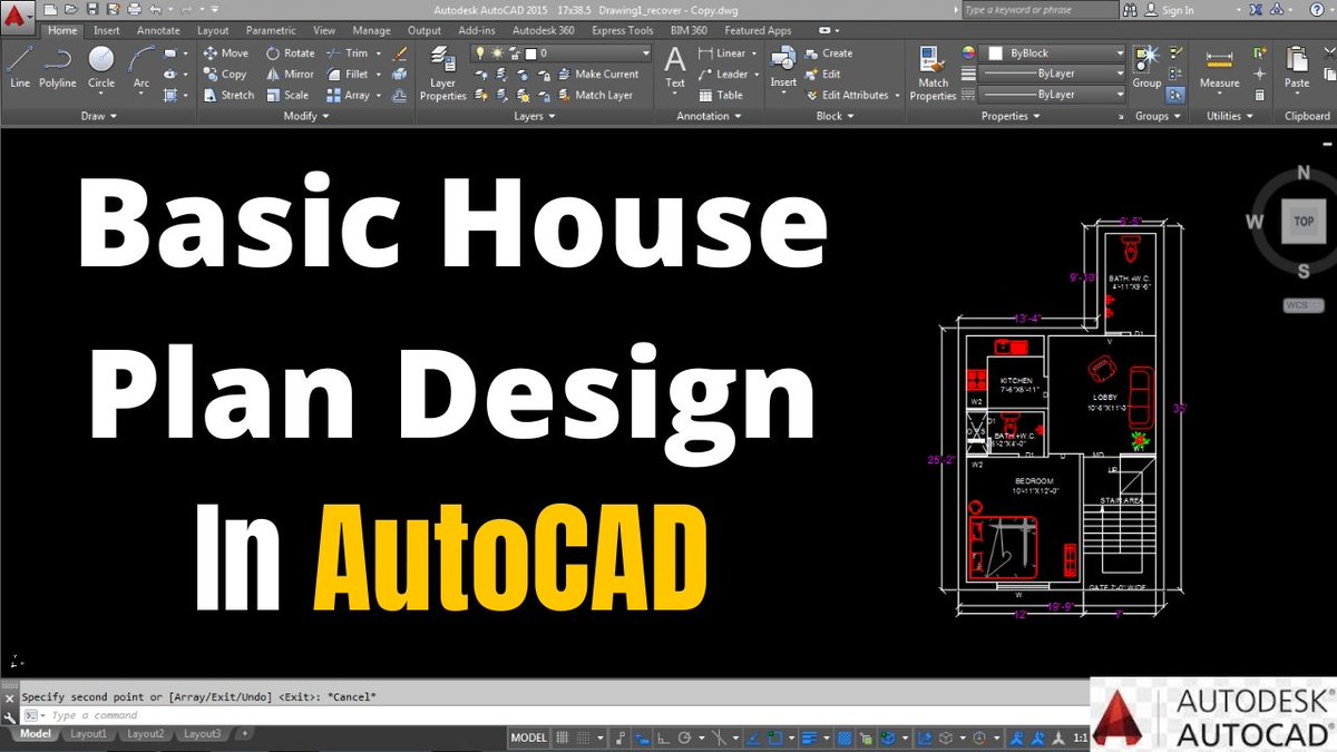 DreamHouseMaker's tweet photo. https://t.co/8yIxu86BBT
House design in AutoCAD https://t.co/TIYsolCnRZ