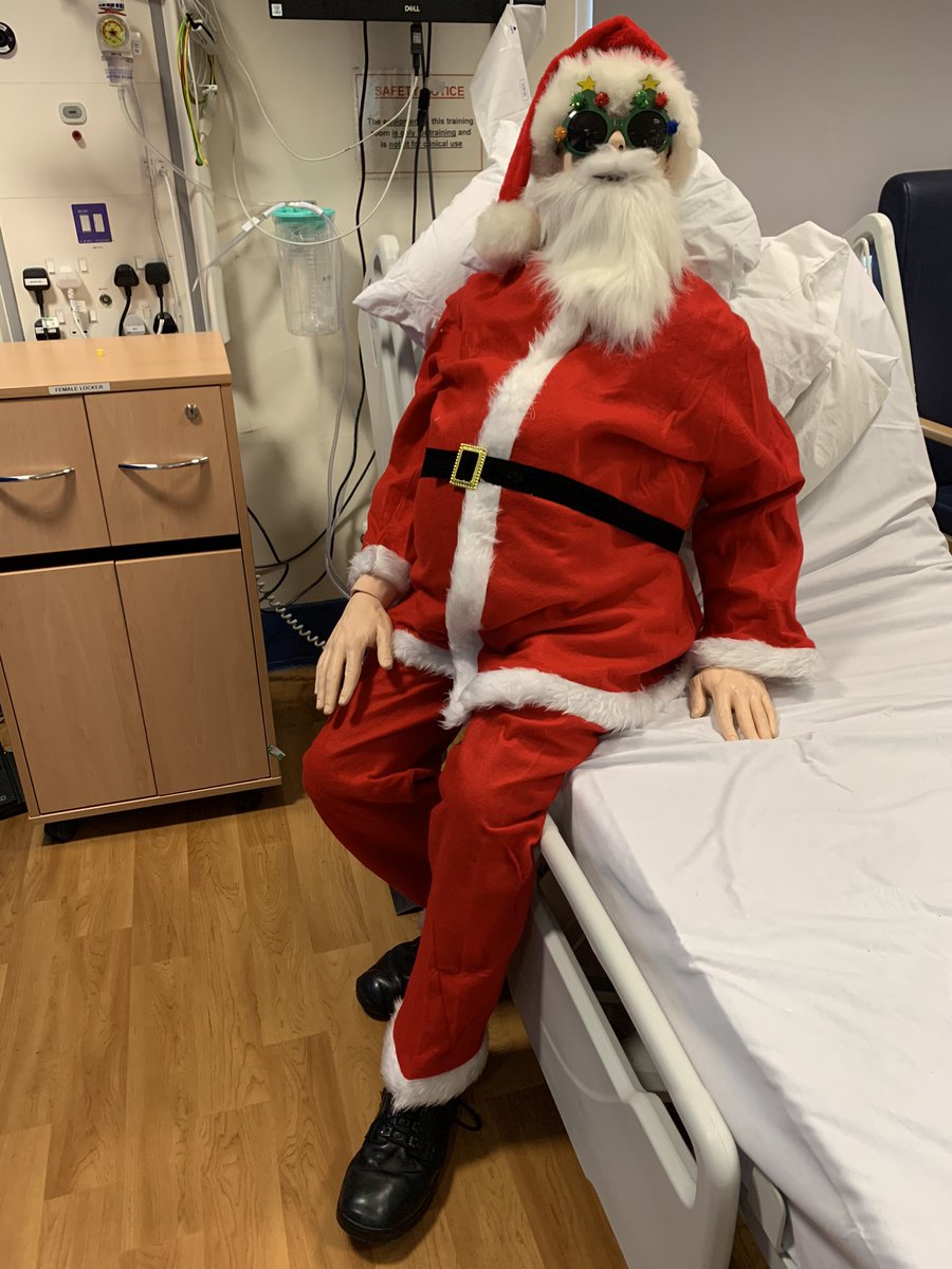 WISER WATFORD (@wiser_watford) on Twitter photo After some exemplary care from <a href="/WatfordED/">Watford ED</a> <a href="/WestHertsNHS/">West Herts Teaching Hospitals NHS Trust</a> and a short stay in <a href="/WestHertsICU/">ICU West Herts Teaching Hospitals</a> Santa has almost fully recovered from his screenwash poisoning and is discharging himself (against medical advice). He has got work to do! #areyouonthenicelist After some exemplary care from <a href="/WatfordED/">Watford ED</a> <a href="/WestHertsNHS/">West Herts Teaching Hospitals NHS Trust</a> and a short stay in <a href="/WestHertsICU/">ICU West Herts Teaching Hospitals</a> Santa has almost fully recovered from his screenwash poisoning and is discharging himself (against medical advice). He has got work to do! #areyouonthenicelist