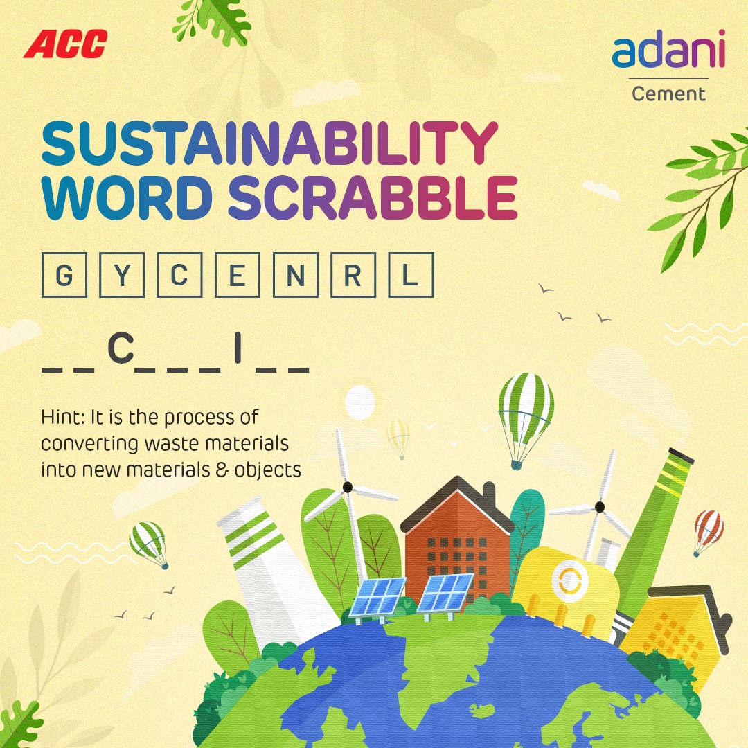 ACCLimited's tweet photo. Our weekly trivia is here! Drop your answers in the comment section.
#sustainability #wordscrabble #sustainabilityawareness #trivia https://t.co/BtUA5SFcWk