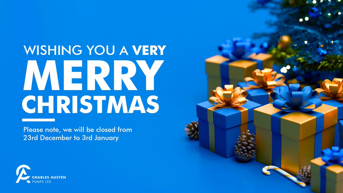 Wishing a Merry Christmas and a prosperous New Year from our team to yours. Thank you for all your business with us! 🎄🎅🎁

#merrychristmas #christmas #happynewyear #pumps #condensate #oempumps #aquatic #hydroponic #wastewater #thankyou #charlesaustenpumps