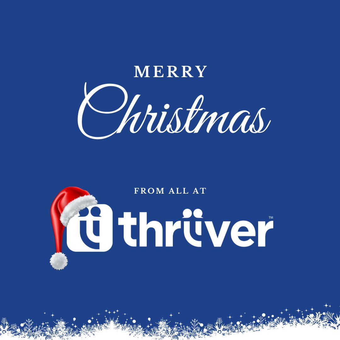 From all of us at Thriiver, we would like to thank all our lovely customers, suppliers and partners for your support throughout 2022 💙

We hope you all have a very merry Christmas and a happy new year 2023.

🎅🏼🎄

#christmas2022 #christmas #thankyou