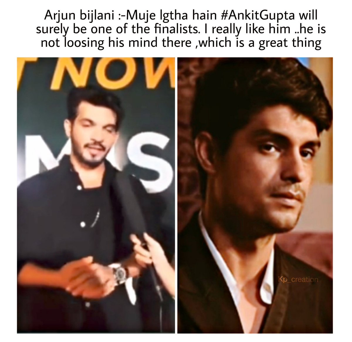 Admirerankit's tweet photo. Everyone loves him....my baby are gem,he deserve to be in top  

NO ANKIT NO BIGG BOSS
#JantaDemandsAnkit #AnkitGupta #AnkitIsTheBoss #Ankitians @ankit_gupta611 @BiggBoss @ColorsTV @EndemolShineIND @VootSelect https://t.co/MoL22k0qfw