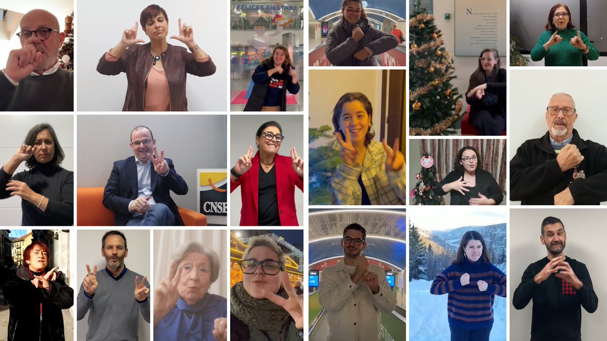 CNSEinfo's tweet photo. Roberto Suárez repasa el 2022 a través de este vídeo, y junto al Consejo de la @CNSEinfo, el Consejo Consultivo de Personas Mayores Sordas, y la @CJSCNSE nos transmiten sus mejores deseos para el 2023. #SomosPersonasSordas
🎞️ https://t.co/r7X2rGkZAT https://t.co/QwKYbtOeDW