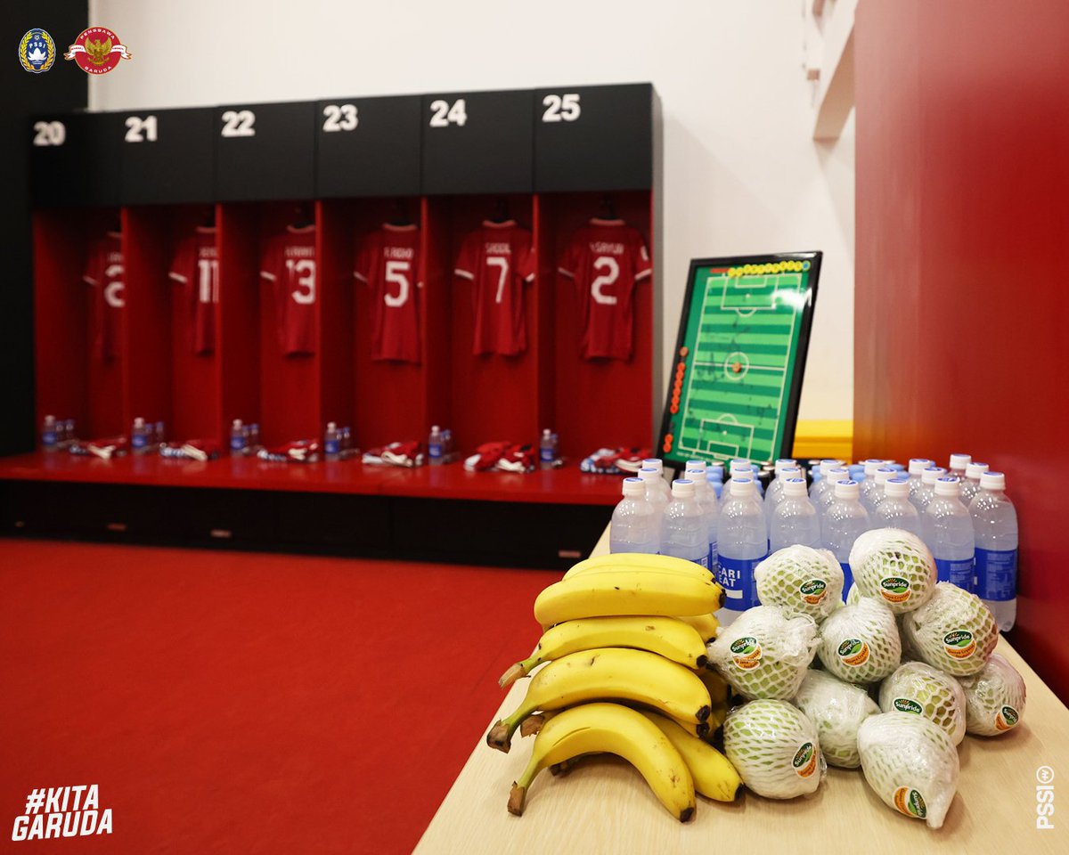 PSSI's tweet image. Jersey Merah Membara siap mendukung aksi Garuda! 🔥

#KitaGaruda #MeraihImpian #TimnasDay