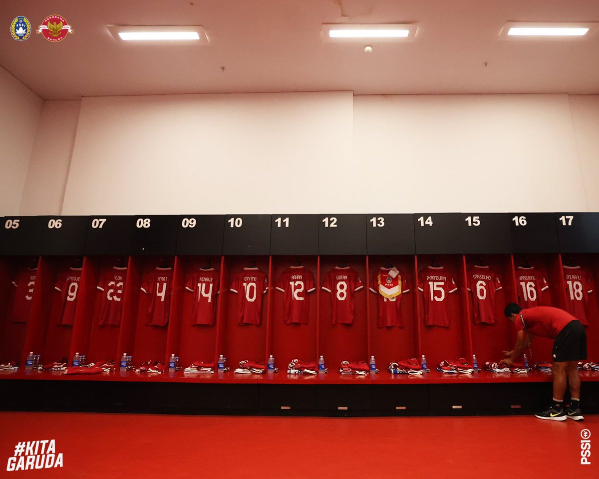 PSSI's tweet image. Jersey Merah Membara siap mendukung aksi Garuda! 🔥

#KitaGaruda #MeraihImpian #TimnasDay