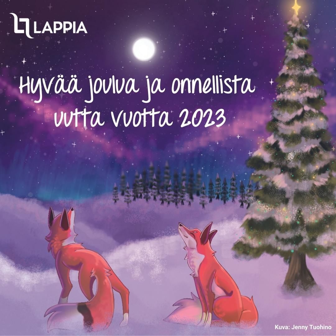 Hyvää joulua ja onnellista uutta vuotta 2023 ❤

"Kaksi kettua kulki metsässä
ja seurasi linnunrataa.
Kauniina jouluaattona
niiden sydämet olivat täynnä onnea.
Kettujen silmät kimalsivat kuin tähdet,
kohti suurta juhlaa,
joka täyttää sydämen ilolla ja riemulla."
