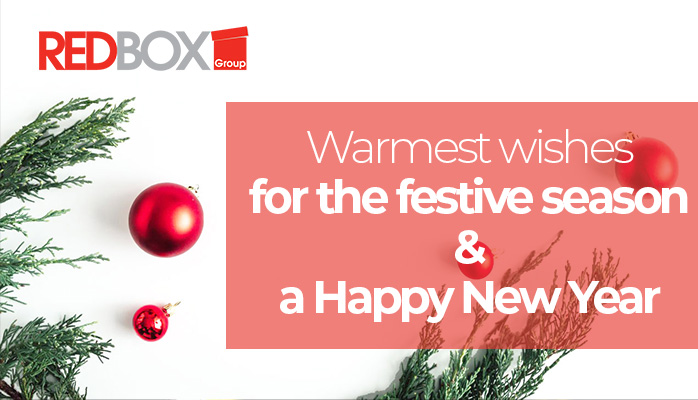 Warmest wishes for the festive season and a wonderful New Year from all the team at REDBOX Group. Thank you for your continued support during 2022; we very much look forward to continuing our partnership into 2023.