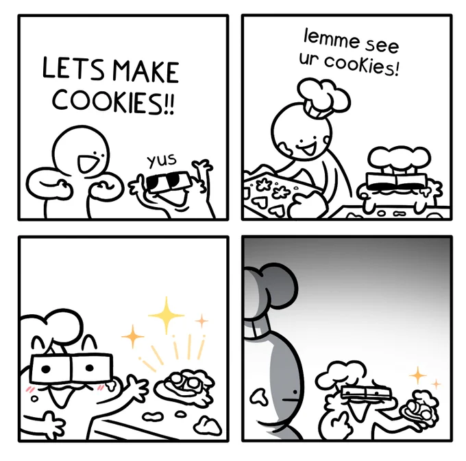 I lied have a cookie comic 