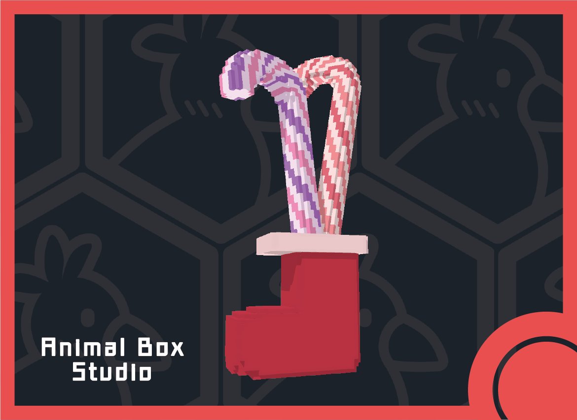 AnimalBoxStudio's tweet photo. ⭐ The Sandbox Summer 建模 - 聖誕樹 &amp; 拐杖糖 ⭐
Modeling / Christmas tree &amp; Cane candy
👌 歡迎分享 / Feel free to share this 😊
#AnimalBoxStudio #NFT #VoxEdit #SandBox #modeling #3D #Metaverse #winter #Christmas https://t.co/UXWIWK1U5m