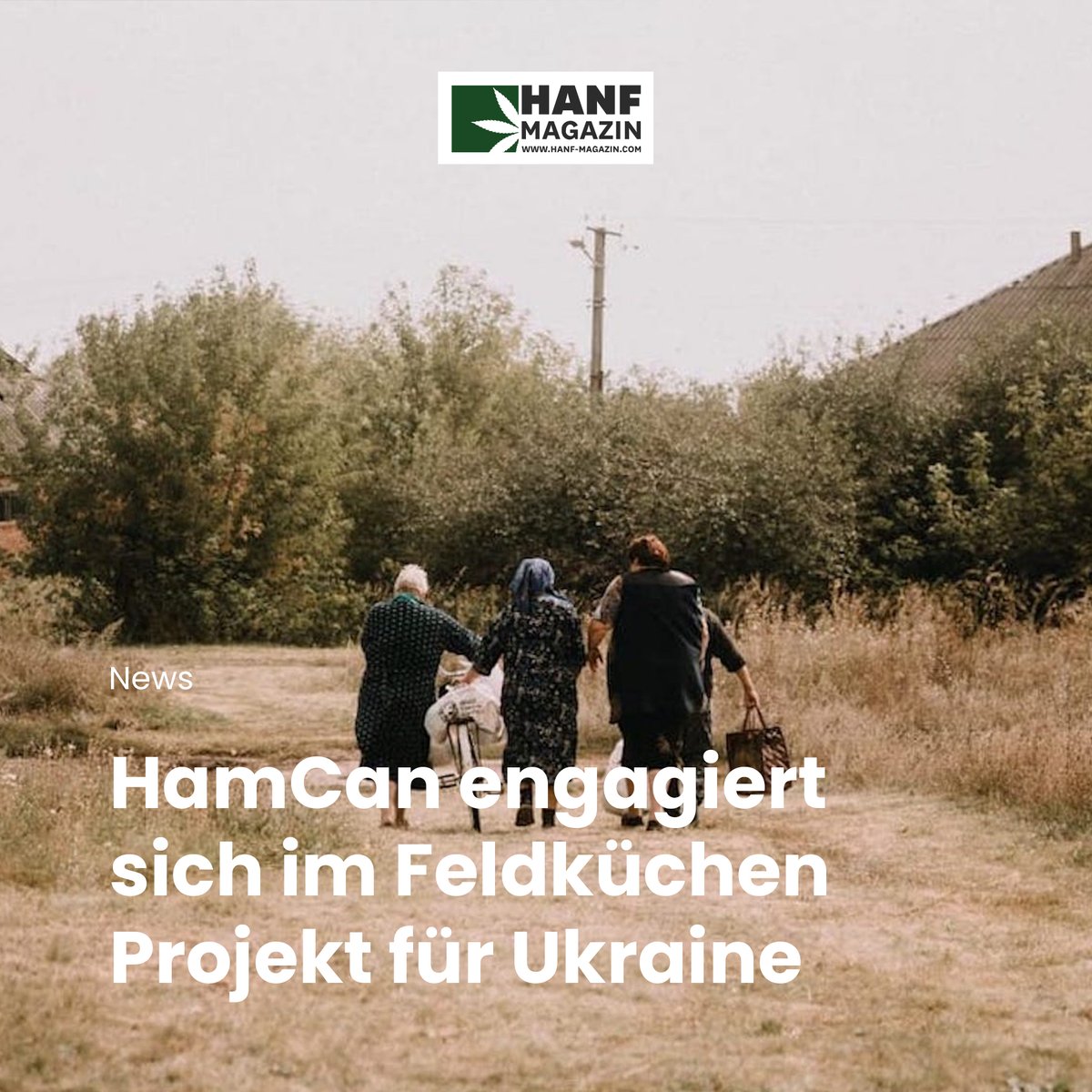 hanfmagazin's tweet photo. Viele Menschen in der Ukraine sind ohne Strom oder Nahrungsmittel und sehen so einem sehr harten Winter entgegen.
➡️ https://t.co/3oB3fQ5GBK
#hanfmagazin #projekt #projektfeldküche #hamcan #ukraine #hilfsprojekt #feldküchen #help https://t.co/nSbiIiyWte