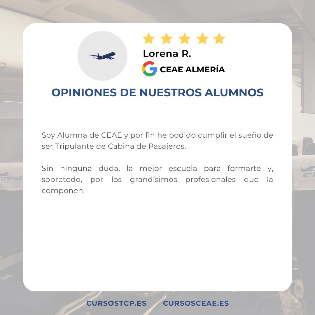 ESA_Madrid's tweet photo. Muchísimas gracias por tus amables palabras, Lorena.

#nosvemosvolando #cursoTCP https://t.co/ZcFoHfkkRz